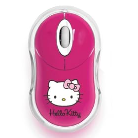 Hello Kitty - Souris sans fil - Nano r�cepteur USB - Rose