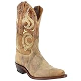 Women's Justin Boots Cowboy Boots Puma Tan Western Leather BRL103 (11 B US)