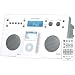 Tivoli iYiYi High-Fidelity AM/FM Stereo System with Alarm Clock and iPod Dock (White/Silver)