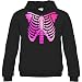 Skeleton Ribs Unisex Hooded Sweatshirt (Gold, Silver, Pink, Blue, & Rainbow Foil)