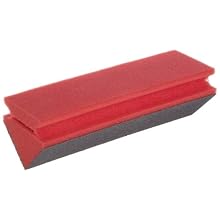 Norton 3X Extra Large Corner Area Abrasive Sponge, 9" Length x 2-3/4" Width x 2-3/4" Thickness, Grit Medium (Pack of 1)