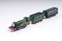 Trackmaster Railway System - Thomas and Friends Motorized Road and Rail Battery Powered Tank Engine : Emily the Stirling Engine with 1 Caboose and 1 Passenger Coach