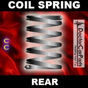 Coil Spring Rear - Audi Coupe Auto Coupe 2.0 