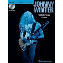 Johnny Winter Guitar Signature Licks BK/CD