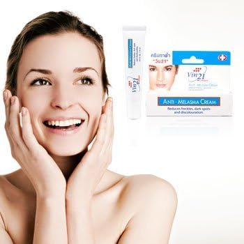 Best Vin 21 Anti Melasma Reduces Age Spots, Sun Spots, Pigmentation and Freckles 15 G.