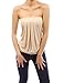 PattyBoutik Women's Pleated Tube Top