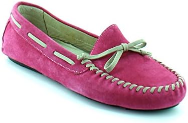 Vera Wang Lavender Women's Dorian Moccasin,Fuchsia,10 M US