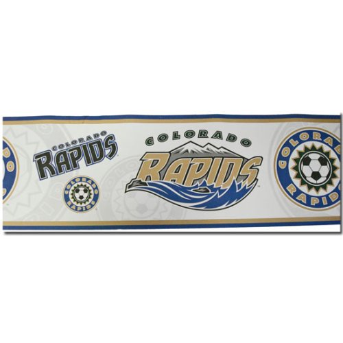Colorado Rapids Soccer Prepasted Wall Border