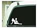 Smart Girl - Reading Girl Decal (Bumper Sticker)