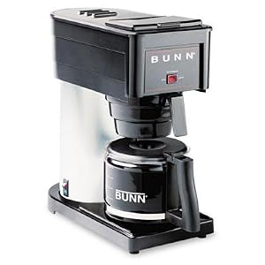 10-Cup Pour-O-Matic Coffee Brewer, Black by 