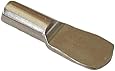 4mm "Spoon" Cabinet Shelf Support Pins - Polished Nickel - Box of 25