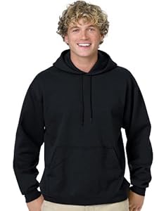 Hanes 7.8 oz COMFORTBLEND Fleece Pullover Hoodie Black M Hanes 7.8 oz COMFORTBLEND Fleece Pullover Hoodie