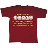 When I Win Lotto Get a Pot Gambling T-Shirt