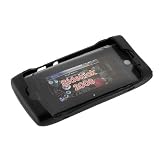 Black Durable Flexible Soft Silicone Skin Case for T-mobile Sharp Sidekick 2008 Smartphone