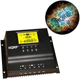 HQRP 40A Solar Panel Battery Charge Controller / Regulator 12V / 24V 40 Amp 600W with PWM Type of Charging plus HQRP Coaster