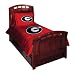 Georgia Bulldogs Twin/Full Comforter with Two Pillow Shams
