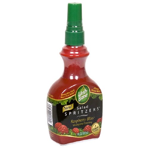 Wish Bone Salad Spritzers, Raspberry Bliss, Vinaigrette Dressing, 7-Ounce Bottles (Pack of... by Wish Bone