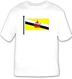 T-shirt with Brunei, flag