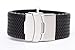 22mm Black Silicone Rubber Sport Diver Watch Band Strap rd2205