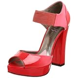 Paris Hilton Womens Zula Peep Toe Pump