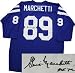 Gino Marchetti Autographed/Hand Signed Colts Blue Prostyle Jersey HOF72 3/4 Sleeve