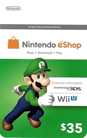 Amazon.com: Nintendo eShop $35 Gift Card: G