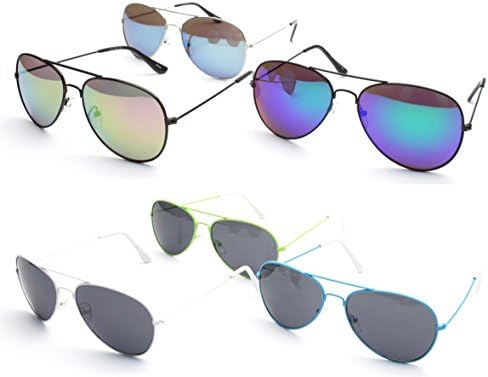 C3002 Style Vault 80s Sunglasses *Pack of 6 (#29, UV400)