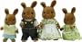 Sylvanian Families Fawn Rabbit Family