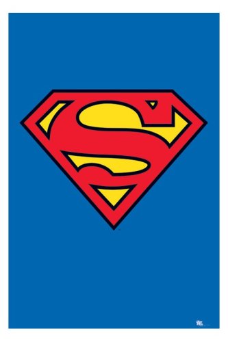 Superman (Classic Logo) Poster