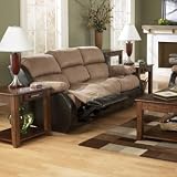 Market Square Perry Reclining Sofa with Drop Down Top and Massage