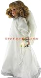 Angel Eyes 18 Porcelain Doll w/ Feather Wings & Lit Bouquet