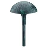 IMAGE OF Malibu 1 Premium Cast Metal Garden Light - Verde Finish : Model CL33V