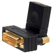 Hama Dvi-D Plug To Hdmi Socket Angle Adapter