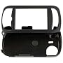 PCMICROSTORE Brand HTC Mogul XV6800 PPC6800 P4000 Black Rubberize Texture Snap-On Case Cover with Removable Swivel Belt Clip
