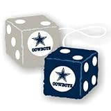 Rearview Mirror Fuzzy Dice - NFL Football - Dallas Cowboys
