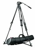 Manfrotto 519MVBKIT Video Kit Includes 519 Pro Fluid VideoHead, 351MVB Tripod, 165MV Spreader and MBAG120P Padded Tripod Bag (Black)