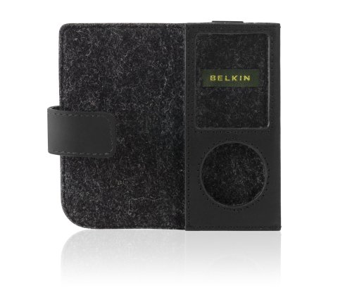 Belkin Eco-Conscious Leather Folio Case for iPod nano 4G (Black)
