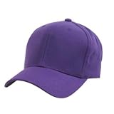 Plain Purple Adjustable Hat