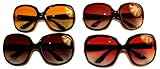 Vintage Oversized Frame Fashion Sunglasses