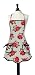 Domestic Goddess - Bib Ava Peony Stripe Apron
