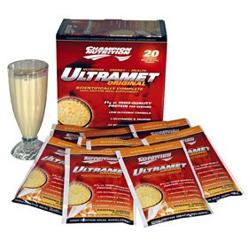 Champion Nutrition ULTRA20 BC ULTRAMET - 20 Packets Banana Cream by Champion Nutrition
