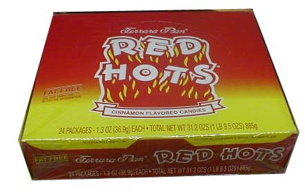 Ferrara Pan Red Hots (24 count) by Hard Candy