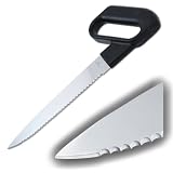 Serrated Kitchen Knife - Ergonomic - 9 by 