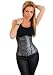 Stamped Leather Underbust Corset