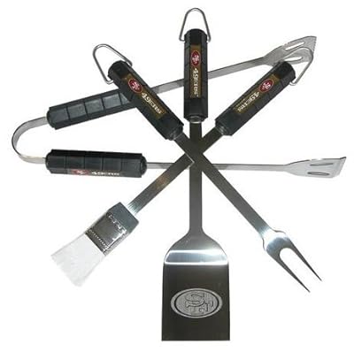 NFL San Francisco 49Ers 4-Piece Barbecue Set