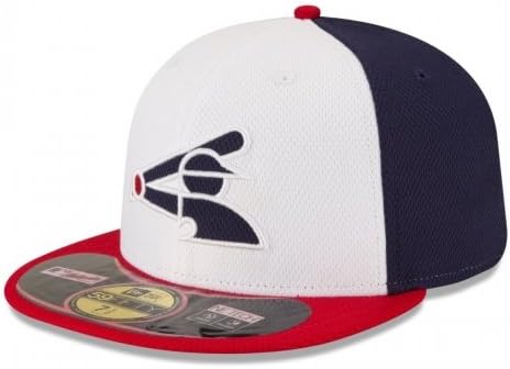 MLB Chicago White Sox Diamond Era 59Fifty Baseball Cap, 7, White/Blue