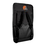 Exclusive By Picnictime Ventura Seat Portable Recliner With Armrests And Adjustable Backpack Straps/Black-Cleveland Browns (Digital Print)