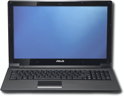 ASUS UL50AG-RBBBK05 Core 2 Duo SU7300 1.3GHz 4GB 500GB DVD±RW 15.6" LED-Backlit Win7 Home Prem with Webcam & 8-Cell Battery - Manufacturer Refurbished