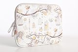 KINMAC 15.6" 15.6 INCH White bird Neoprene Laptop Sleeve /Laptop Case for SAMSUNG Series 7 NP700Z5A / SAMSUNG Series 7 NP700Z5C / SAMSUNG Series 7 chronos 700Z / SAMSUNG Series 5 NP550P5C / SAMSUNG RF511