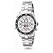 Invicta II 4043 Aviator Multifunction Gr Stainless Steel White Ceramic Dial Men's Watch